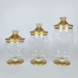 Recipiente de Acrílico Dorado para Guardar Dulces - Product Image 5