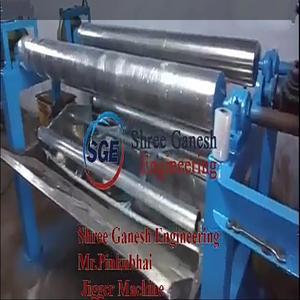 Semi-Automatic Width 60"SS Roll Light Body Jigger Dyeing Machine for Fabric Coloring and <b>Textile</b> <b>Processing</b> Electric Dyeing Mill - Product Image 2