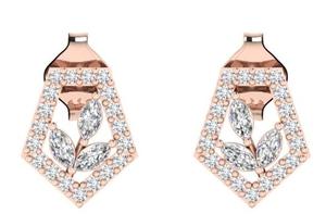 Collier pendentif en moissanite écologique pour femme, bijoux de mariée brillants pour mariage, disponible au prix export. - Product Image 3