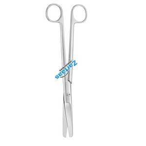 Instruments chirurgicaux droits en acier inoxydable de haute qualité, 20 cm, certifiés CE Classe I pour la chirurgie générale - Product Image 5