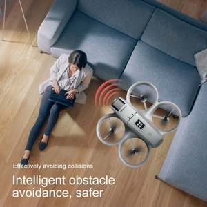 Dron Portátil para Principiantes con Doble Cámara D16 Mini 4k, Evitación de Obstáculos, FPV, UAV, Ligero, GT3, Flujo Óptico, Cámara Eléctrica, Quadcopter 360 - Product Image 3