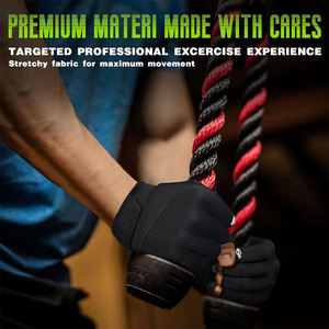 Guantes de Gimnasio para Hombre y Mujer, Guantes de Levantamiento de Pesas con Protección Completa, Excelente Agarre, Guantes para Ejercicio, Fitness, Entrenamiento - Product Image 5