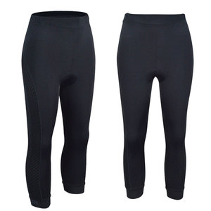 Pantalon de cyclisme sans couture pour homme, best-seller, en spandex/polyester écologique, séchage rapide, tissu respirant pour les longues balades - Product Image 1