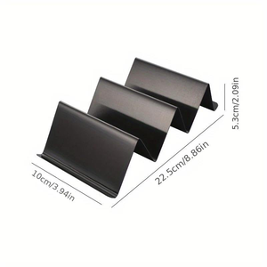 Taco Holder Rack Stainless Steel Reusable Metal Taco Holder Stand Taco Rack Stainless Steel Kitchen <b>Tool</b> - Product Image 1