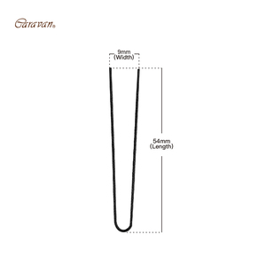 Pasador de Pelo en Forma de U para Caravana - Product Image 2