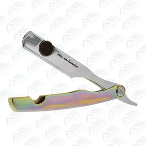 Rasoir droit de coiffeur classique pour hommes professionnels en acier inoxydable coupe gorge rasage rasoir droit pour produit d'instrument de beauté - Product Image 2