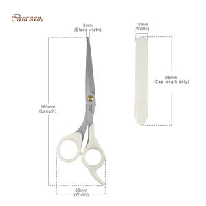 Tijeras para el cabello con hoja de acero inoxidable para uso estético - Product Image 1