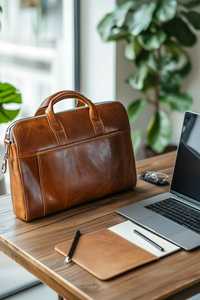 Customizable & Durable Designs Water Resistance 100% Original <b>Leather</b> Laptop Bags & Case Gift Ideas Luxury Business Handbags - Product Image 2