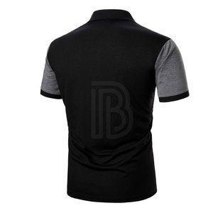 เสื้อโปโลแขนสั้นดีไซน์ล่าสุด สวมใส่สบาย ผลิตจากผ้าฝ้าย 100% รับสั่งทำสีและโลโก้ตามต้องการ - Product Image 3