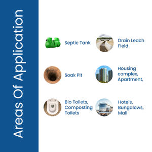 Polvo Biológico para Digestión Anaeróbica, Detergente para Tanques Sépticos, para Uso en Baños - Product Image 4