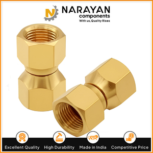 Raccord en laiton pivotant anti-éclatement pour applications hydrauliques industrielles (vente en gros) - Product Image 4