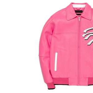 Chaqueta de cuero Pelle de invierno para hombre, elegante, en todas las tallas, con logotipo personalizado y etiqueta privada, chaqueta de cuero con cremallera. - Product Image 5