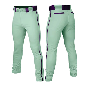 Team Umpire Youth Husky Trim Piping Men Loose Fit Sublimation Baseball & Softball <b>Pants</b> - Product Image 1