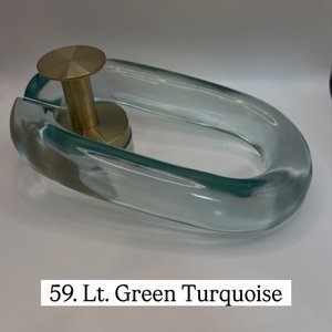 Cadena de Resina con Patrón de Mármol Gris Personalizada para Decoración del Hogar, Escultura de Lujo para Interiores, Accesorio Moderno para Escritorio de Oficina - Product Image 1