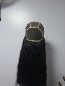 Perruque complète en cheveux humains pour femmes, sans colle, ondulations lâches, cheveux vierges Remy Yaki, TAZ Hair Bangladesh - Product Image 3