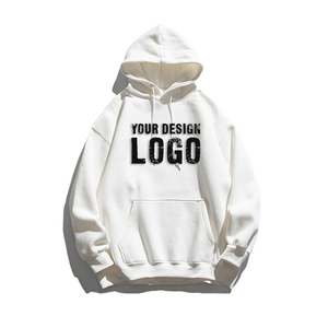 Custom Mens Pullover <b>Hoodie</b> Heavy Fleece Sweatshirt Wholesale Manufacturer - Product Image 4