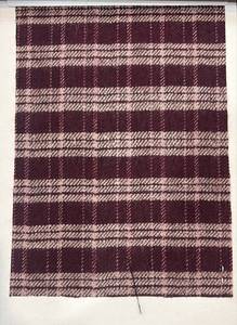 Striped Tweed Wool <b>Fabric</b> Woven Plaid Textile Eco-Friendly Yarn Dyed Medium <b>Weight</b> for Girls Coat Jacket Dress and Suit Apparel - Product Image 3