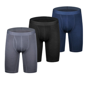 Calzoncillos Boxer Elásticos para Hombre, Cintura Flexible, Ropa Interior Cómoda, Sensación Suave, Uso Diario, Estilo Relajado, Calzoncillos Interiores Ligeros - Product Image 5