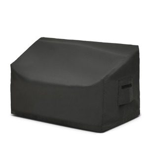 Housses de banc de jardin sur mesure du Vietnam, imperméables, résistantes aux UV, avec fermeture éclair HDT, noires, pour sièges de banc. - Product Image 3