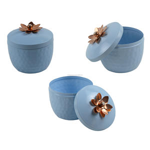 โถคุกกี้หลากสีดีไซน์ผสมหลายชิ้น,ถังเก็บผลไม้แห้งสำหรับเก็บผลไม้ใช้งานได้หลากหลายดีไซน์ - Product Image 4