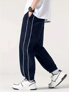 OEM <b>Baggy</b> Fleece Sweatpants Custom Color Loose Fit Elastic Waist Jogger <b>Trousers</b> For Everyday Comfort And Wholesale Orders - Product Image 3
