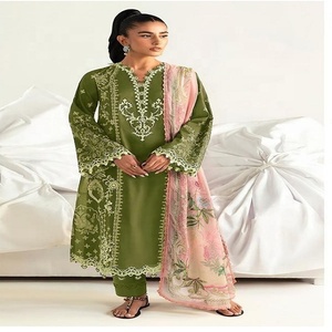 Nueva colección de traje pakistaní para mujer para bodas y fiestas disponible a un precio asequible de la India Kurti - Product Image 3