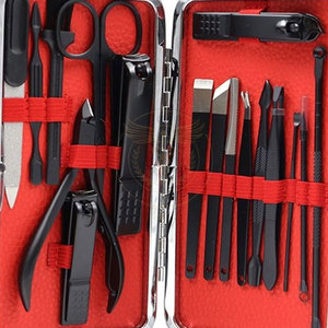 Stainless Steel <b>Nail</b> Care Manicure Pedicure <b>Kit</b> Grooming Tool Set for Salon Travel and Home Use Wholesale Made in Pakistan - Product Image 4