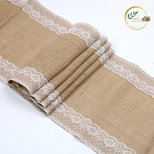 Bulk Supply Jute Table Runner – Sustainable Natural Fiber Table Decor for Event, Hotel and Restaurant Use - Product Image 2