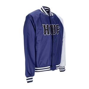 Chaqueta de Béisbol Satinada con Logotipo Personalizado, Chaqueta Bomber Varsity Premium con Cuello de Punto Acanalado para Uniformes de Equipo y Eventos - Product Image 1