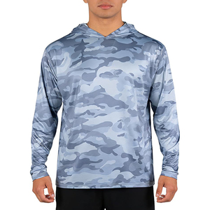 Sweat à capuche sport à col montant pour homme, chaud, en polaire thermique, idéal pour la gym, l'entraînement et la course, hiver - Product Image 2