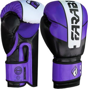 Farabi Wholesale High Quality Pro-Series Boxing Gloves Muay Thai Training MMA Hook Loop Closure PU Leather Adjustable Wrist - Product Image 2