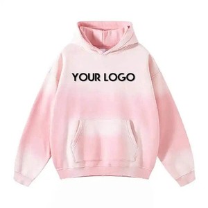 Sudadera con Capucha Extra Grande para Hombre, Sudadera con Bolsillo Canguro en Color Degradado, Informal, Otoñal, Unisex, Venta al por Mayor y Fabricación ODM - Product Image 2