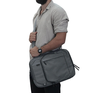 Sac de transport polyvalent pour ordinateur portable, avec bandoulière, protection antichoc, multi-poches, OEM Vietnam - Product Image 5