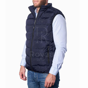 Chaleco Acolchado Sin Mangas para Hombre, Nuevo Modelo 2026, Tejido Transpirable, Color Personalizado, Cierre de Cremallera, MOQ Bajo - Product Image 2