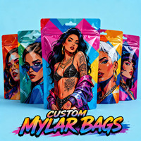 Op maat gemaakte digitale print Mylar stand-up pouch met hersluitbare zip lock, geurdicht, geschikt voor dierenvoer & voedsel van voedingskwaliteit.