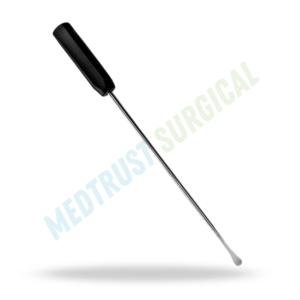 Élévateurs plats Cobb 18 pouces 460 mm – Instrument chirurgical pour la neurochirurgie de la colonne vertébrale, pour l'élevation des tissus vertébraux et la dissection osseuse - Product Image 4