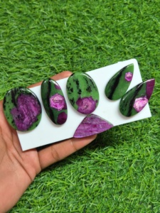 Pierre précieuse Zoisite Rubis Étoilé de haute qualité, meilleur prix, pierre précieuse en vrac, vente en gros, pierre de bijouterie de formes variées - Product Image 4