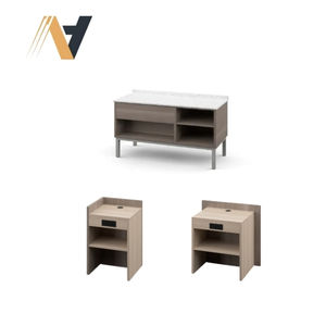 Juegos de muebles de dormitorio de hotel de metal moderno-Home2 Suites Essence Collection MDF + HPL + Chapa + Melamina Fábrica de Vietnam - Product Image 2