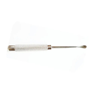 Élévateur périostal courbé, instruments chirurgicaux orthopédiques manuels en acier inoxydable, certifiés CE Classe I, usage hospitalier général - Product Image 1