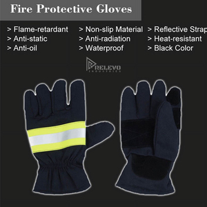 Motorcycle Safety Gloves, Reflective <b>Belt</b>, Heat Resistant, Anti-Slip Protective Gloves for Welding & Cold Weather - Product Image 4