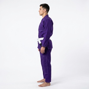 Kimono de Jiu-Jitsu Brésilien - 100% Coton Extensible Léger et Respirant avec Ceintures - Product Image 3