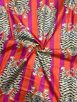 Nouveau design, tissu léger en coton 100 % biologique, lavé, multicolore, écologique, pour vêtements, textile indien, motif floral pour garçons, vente en gros