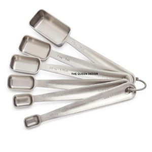 Sustainable Metal <b>Measuring</b> Cups And <b>Spoons</b> Set Indian Style Metal Gold Coating Custom Measure <b>Spoon</b> Cups Trend - Product Image 2