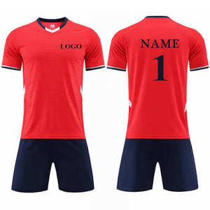 Football Kits Full Set Soccer Kit Design Sublimation Sports Team Wear <b>Club</b> Uniform For Unisex Wholesale and Customized - Product Image 1