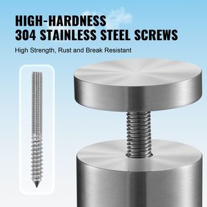 Confezione da 10 Morsetti in Acciaio Inox 316 per Vetro Temperato da 8-15 mm, Staffe per Ringhiere in Vetro - Product Image 6