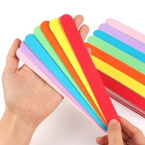 Mini Lima de Uñas de Esponja Colorida de 18 cm, Grano 180, Reutilizable, de Doble Cara, Nuevo Diseño, Herramienta para el Cuidado de las Uñas - Product Image 3