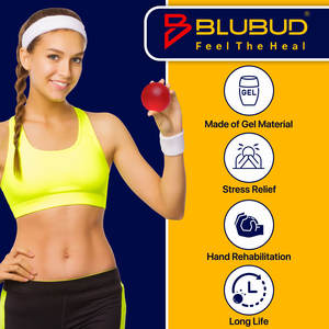 Balle de gel d'exercice pour les mains de haute qualité pour hommes et femmes, parfaite pour l'entraînement de la force de préhension, le soulagement du stress et la rééducation des mains - Product Image 2