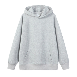 Sweat à capuche oversize Misha Sports and Fitness pour homme, en molleton de coton, couleur unie, pour un usage quotidien - Product Image 5