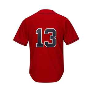 Custom <b>Baseball</b> Jersey Blank Authentic Button Team Uniforms Men Adults <b>Sets</b> 100% Polyester Quick Dry Breathable Wholesale - Product Image 6