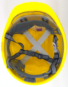 หมวกกันน็อคแบบแข็งสำหรับอุตสาหกรรม STH-3502A เกาหลีพร้อมใบรับรอง EN397 CE และ EN166สไตล์หมวกแก๊ประบายอากาศได้ตามมาตร EN166ฐาน - Product Image 3